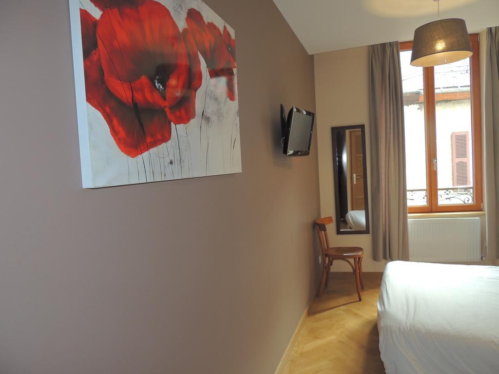 Hotel Des Alpes Le Bourg-dʼOisans Rum bild